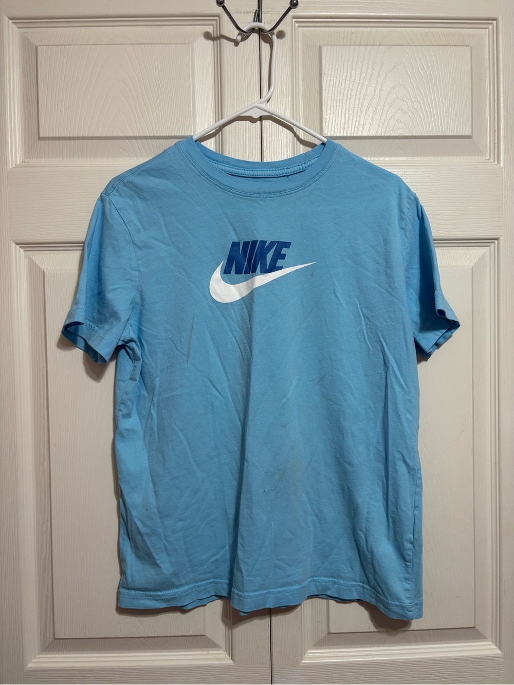 Nike Light Blue The Nike Tee with White Logo